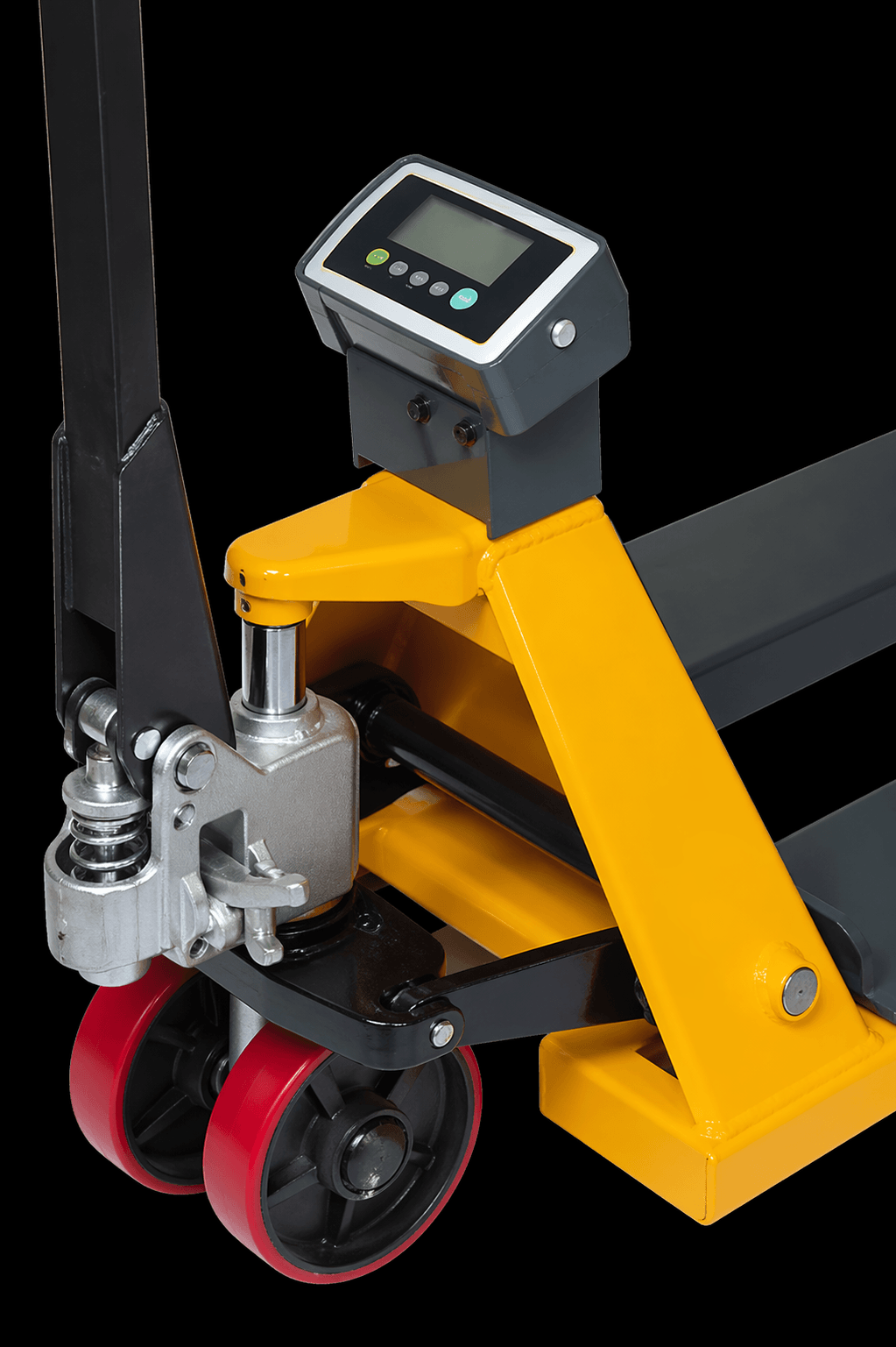 Transpalet manual cu cântar – 2000kg, furci standard 1150mm - Image 2
