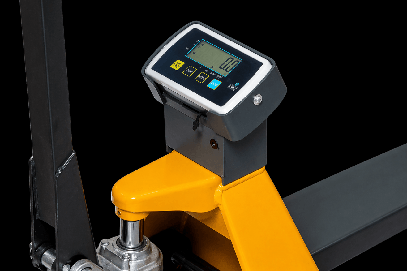 Transpalet manual cu cântar – 2000kg, furci standard 1150mm - Image 3